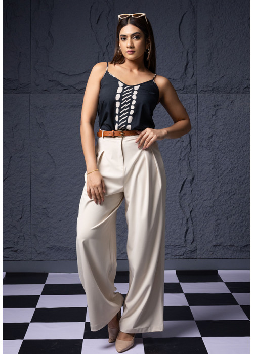 ANDREA BLACK CAMI TOP